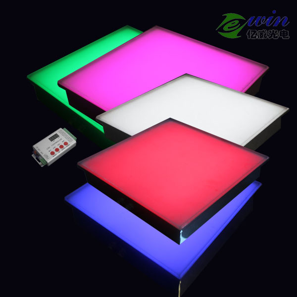 Buy dmx color change with glass led brick ,led tile light ,musical led sensor floor light at wholesale prices