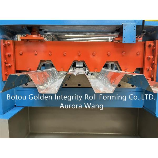 galvanized steel coil Floor Deck Forming Machine 380V 50Hz 3 phase