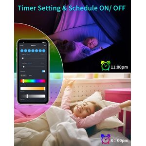 Waterproof Smart Wifi LED Strip Lights Wireless App Remote Control