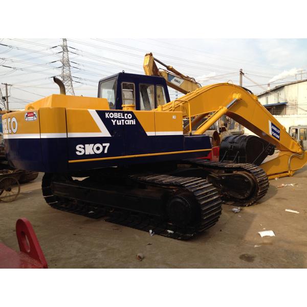 Buy 20 Tonne SK07 Used Kobelco Excavators Crawler 0.8cbm Bucket Capacity New Paint at wholesale prices