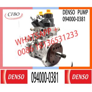 Common Rail Fuel Pump 094000-0381 For KOMATSU SAA6D125E-3/3A/3B3G Engine PC450-7