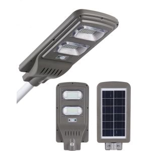 Remote Control Ip65 Waterproof 30W 60W 90W All In One Solar LED Street Light 5