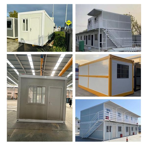 House Aluminum Window Prefab Modular Z Folding Container Homes with Optional Size and Easy Install Design