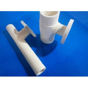Zirconium Oxide Zirconia Ceramics Flange Pipe Insulating Properties Wear