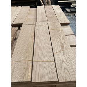 Thick 0.45-1.2MM Length 60cm Oak Wood Flooring Veneer Mixed A / B / C / D