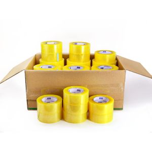 Transparent Yellow BOPP Adhesive Tape for Packing