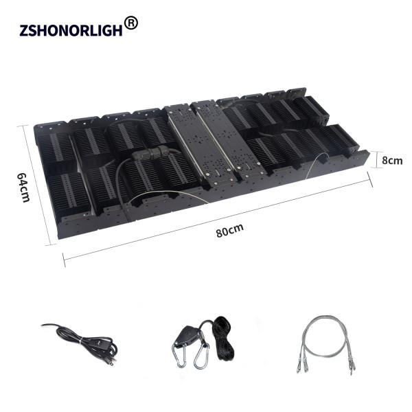 PPFD Reading Led Grow Light Lamps For Indoor Plants NR Specturm