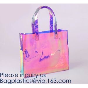 Travel Bag,Backpack,Handbag & Purse,PVC Plastic Shopper Tote Bag Inside With