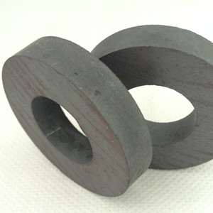 Buy Industrial Large Ring Shape Ferrite Speaker Magnet 53mm X 24mm X 11mm at wholesale prices