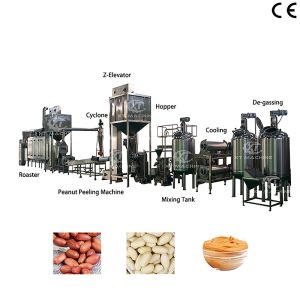 Quality High Efficiency Dual Stage Grinding Capability Peanut Butter Processing Equipment Fully Automatic for sale