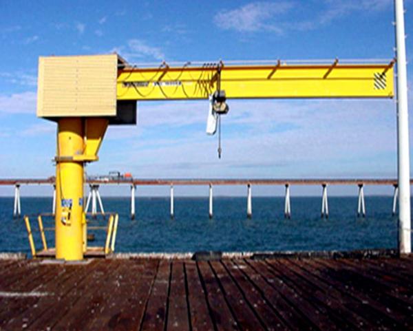 Buy 360 Slewing Degree Electric Driven fixed column Slewing 0.5t -5t Jib Crane at wholesale prices