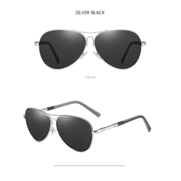 Memory Metal Frame Polarized Sunglasses Fashion Spring Leg Stylish