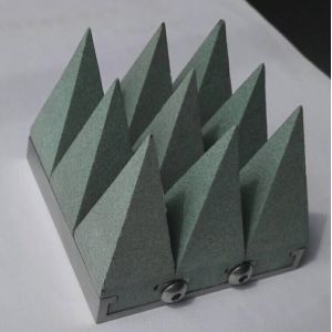 Super High power silicon carbide pyramid absorbing material（LPSC）
