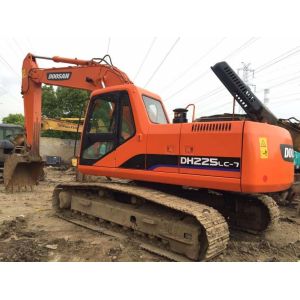 High Maneuverability Closed Cabin Construction Site Excavator Second Hand