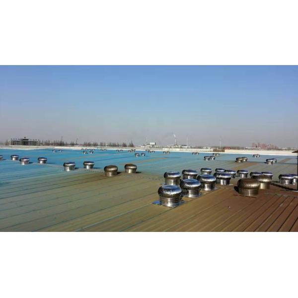 Source Factory Stainless Steel Roof Ventilating Fan Without Power Wind Drive Poultry Pig Farm Turbine Roof Exhaust Fans