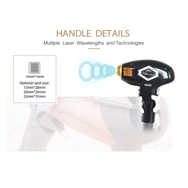 Mic channel 4D 1600w 808 Diode Laser Hair Removal Machine Y9 Pro