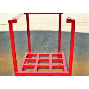 Durable Collapsible Pallet Portable Stacking Racks , 1000kg-2000kg