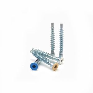 Countersunk Head Hexagonal Socket Screw Self Tapping Roller Thread Straight