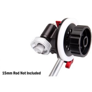 Kamerar Follow Focus w/ 15mm Quick Release Rods Clamp
