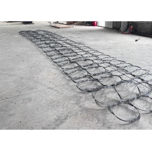 Low Visibility Tank Barrier Galvanized Impeding Structure For Tanks