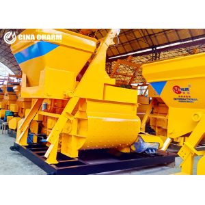 Twin Shaft Discharge 0.75m3 JS750 Concrete Mixer Machine