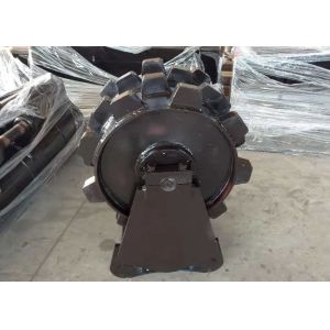 Customized Backhoe Compaction Wheel , Excavator Trench Compactor Easy Clean For