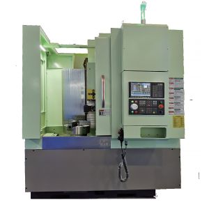 China Robust CNC Vertical Lathe Machine Precise 600mm Turning Range on sale