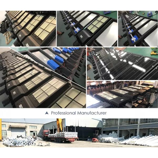 IP65 SMD 120W Solar Light Street Lamp With Sensor