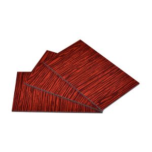 Heat Insulation Aluminum-Wooden Composite Panel Lightweight Durable