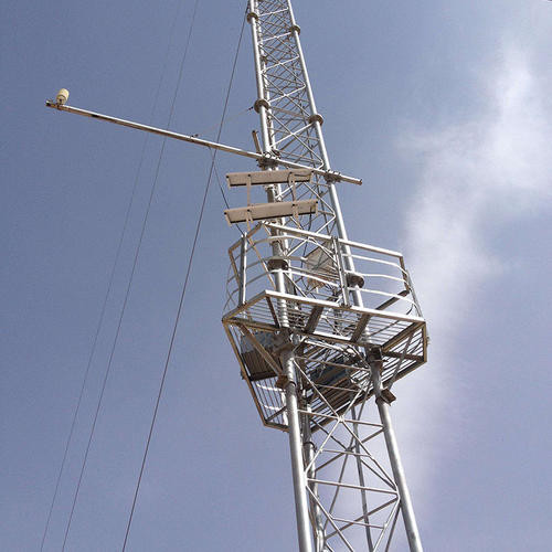 Buy Q345 Galvanized Tubular Steel Tower Telecommunication at wholesale prices