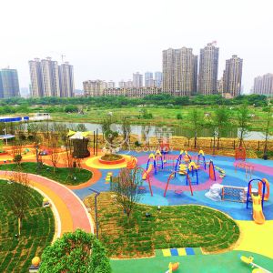 Guangzhou commercial customized children outdoor play equipment supplier in