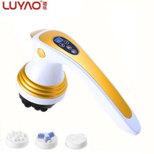 Handheld Fat Burning Anti Cellulite Electric Massager With Time Display