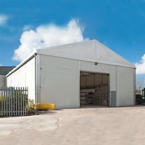 25x50m White Durable Outdoor Warehouse Tents Logistics Conservatory