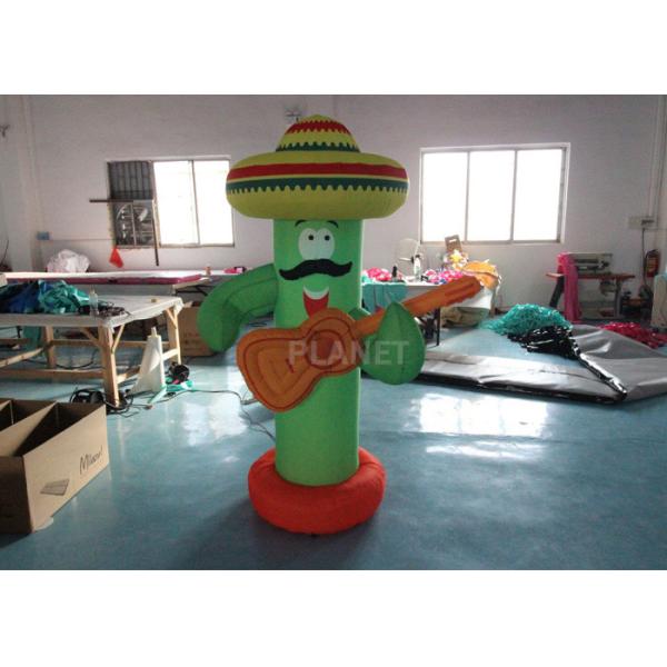 Buy 2m Tall Inflatable Guitar Air Model For Advertising at wholesale prices