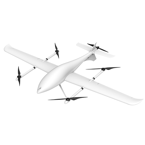 ZHUQUE VTOL Fixed Wing UAV Take Off Weight 10kg 210min Endurance