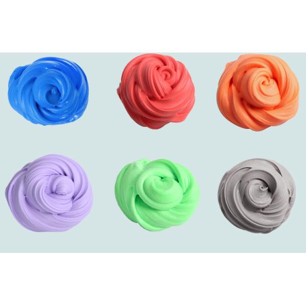 12 Colors 16 Colors 24 Colors Fluffy Puff Slime Eco-friendly Non-toxic Playdough Plasticine Clay Kids Children DIY Toys