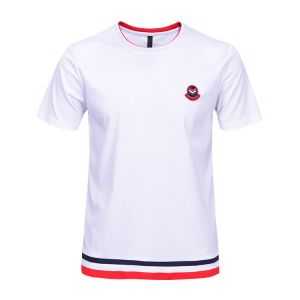 China white short sleeve polo shirt high end polo shirt on sale