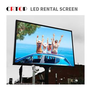 P3.91mm 4500cd Outdoor Rental LED Screen Vedio Wall Display
