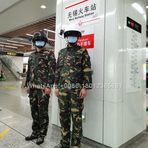 Police Wearable Warrior Temperature Measurement Helmet