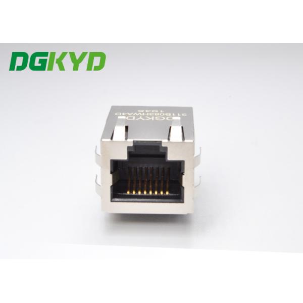 Side Plug 100 Megabytes Integrated Filter 1 Port RJ45 90 Degree