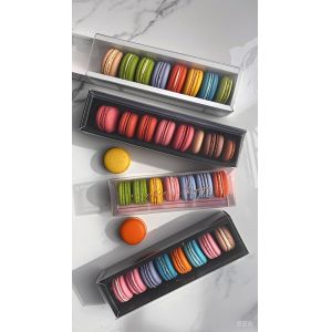 Elevate Your with Professional and Customizable Plastic Macaron Packaging