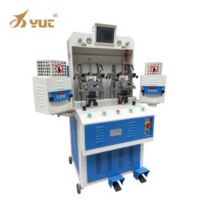 3KW Computer Controlled Shoe Moulding Machine Automatic Shoe Upper Machine