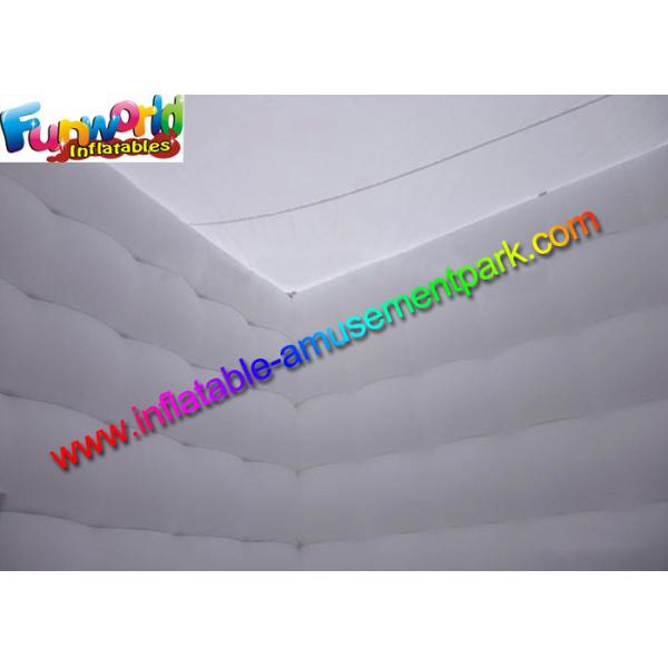 White Lightweight Commercial Air Inflatable Tent / Advertising Event Marquee