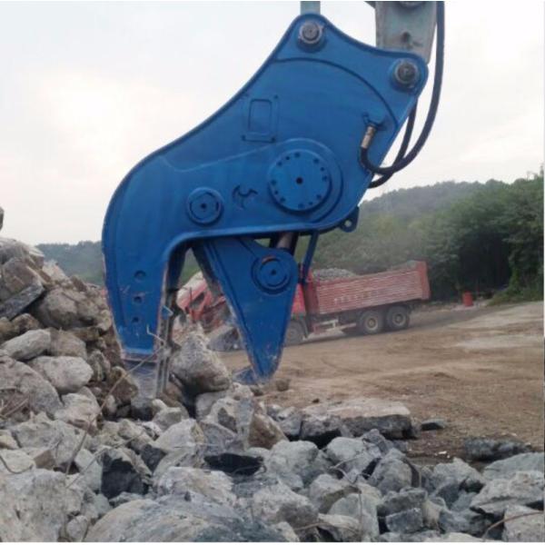 Buy Rotating Hydraulic Concrete Pulveriser Hitachi ZX200 Excavator Concrete Muncher at wholesale prices