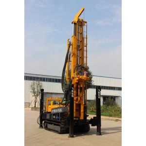 Hydraulic Crawler DTH Drilling Rig With Yuchai Engine