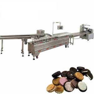 Sandwich Biscuit Cookies Machine Connect Row Multiplier Biscuit Sandwich Machine