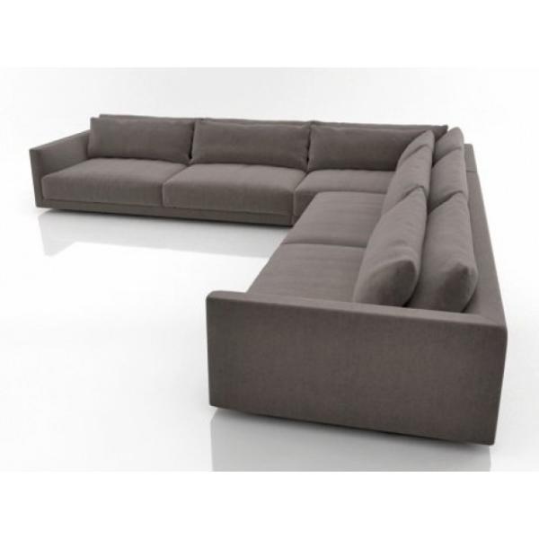 Advanced customized L Shaped simple large and small size Italian sofa