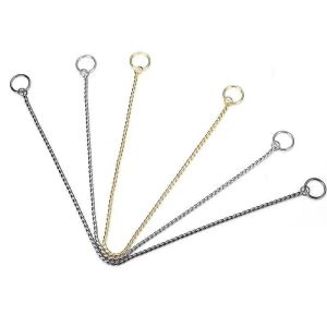 Gold Pets Choke Chain Training Dog chain 2mmx35cm 3mmx40cm
