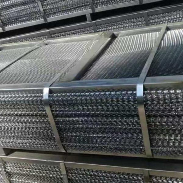 Decorative Diamond Grating Panels Self Furred Lath Slim Profile Ventilated Sunshade Design