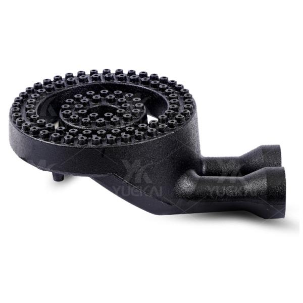 Cast iron 150 # gas stove household honeycomb accessories black universal desktop stove head with flameout protection